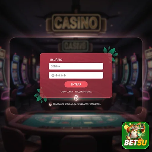 Ilustração de Experimente o aplicativo cassino da bet5u com vantagens exclusivas