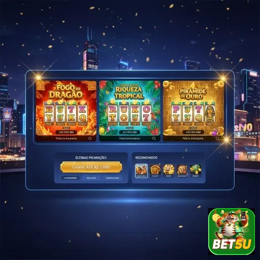 Ilustração de Diversão Incrível com Slot Games