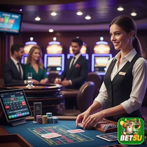 Ilustração de Acesse as Melhores Ofertas de Slots no bet5u