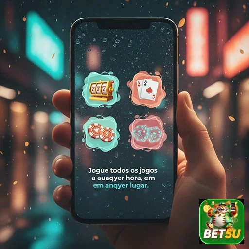 Ilustração de Explore jogos online no bet5u com segurança e agilidade