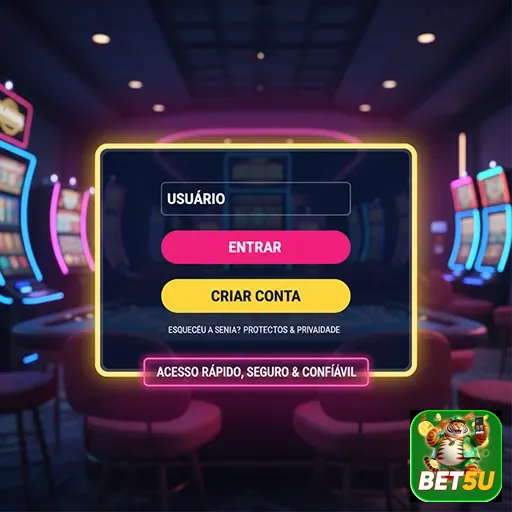 Ilustração de Explore jogos online no bet5u com segurança e agilidade