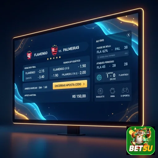 Ilustração de Acesse o bet5u para bônus e suporte ágil