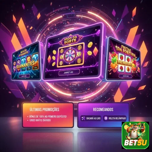 Ilustração de Acesse a Plataforma de Jogos VIP da bet5u